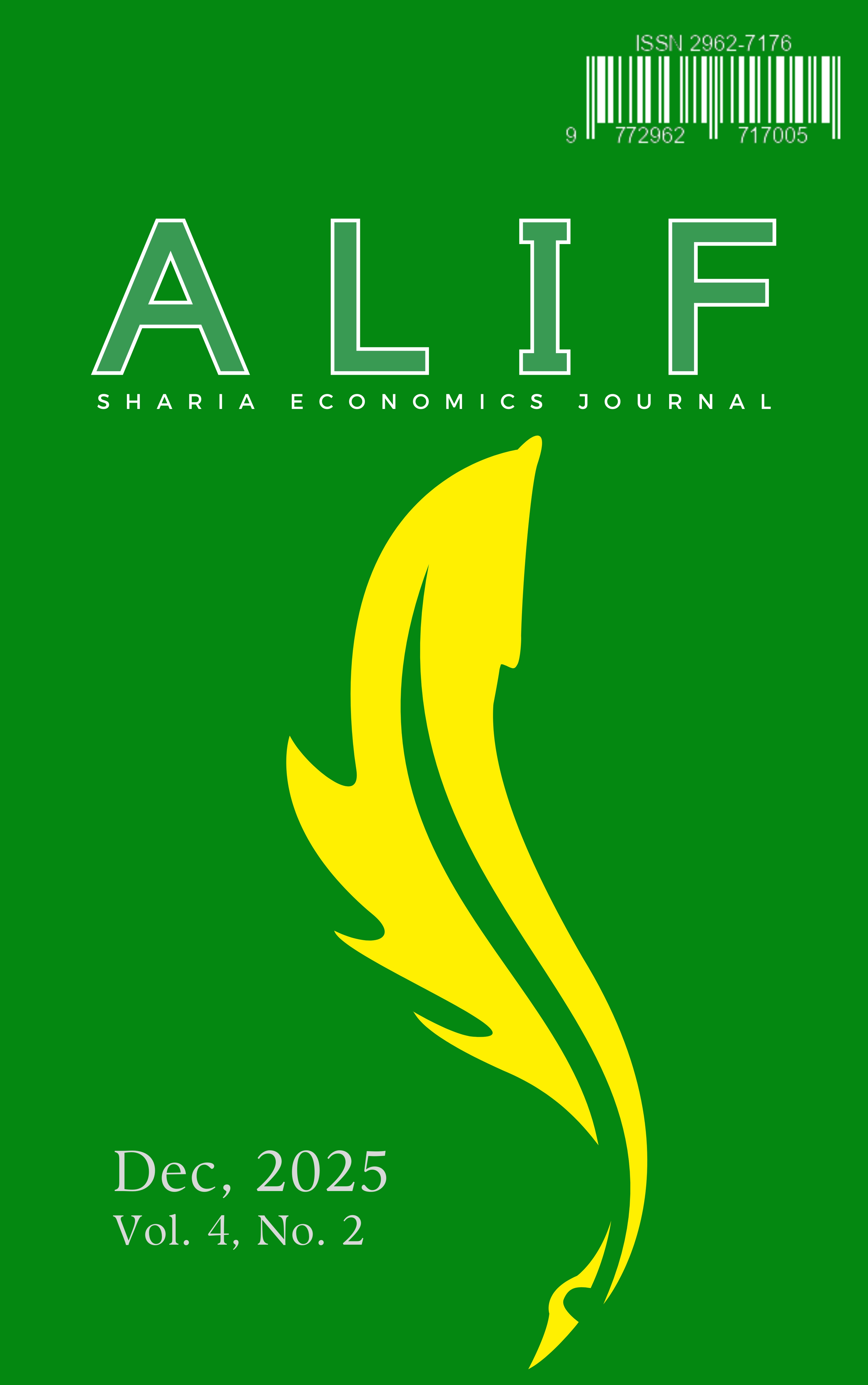 					View Vol. 4 No. 2 (2025): Alif: Sharia Economic Journal
				